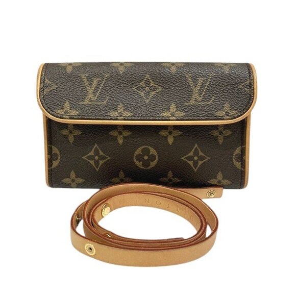 LOUIS VUITTON Brown Monogram Pouch - Picture 1 of 9